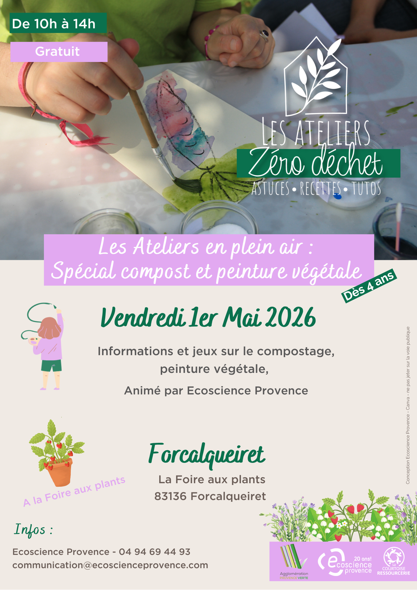 Atellier zéro déchet compostage et peinture végétalex Forcalqueiret- (A3)